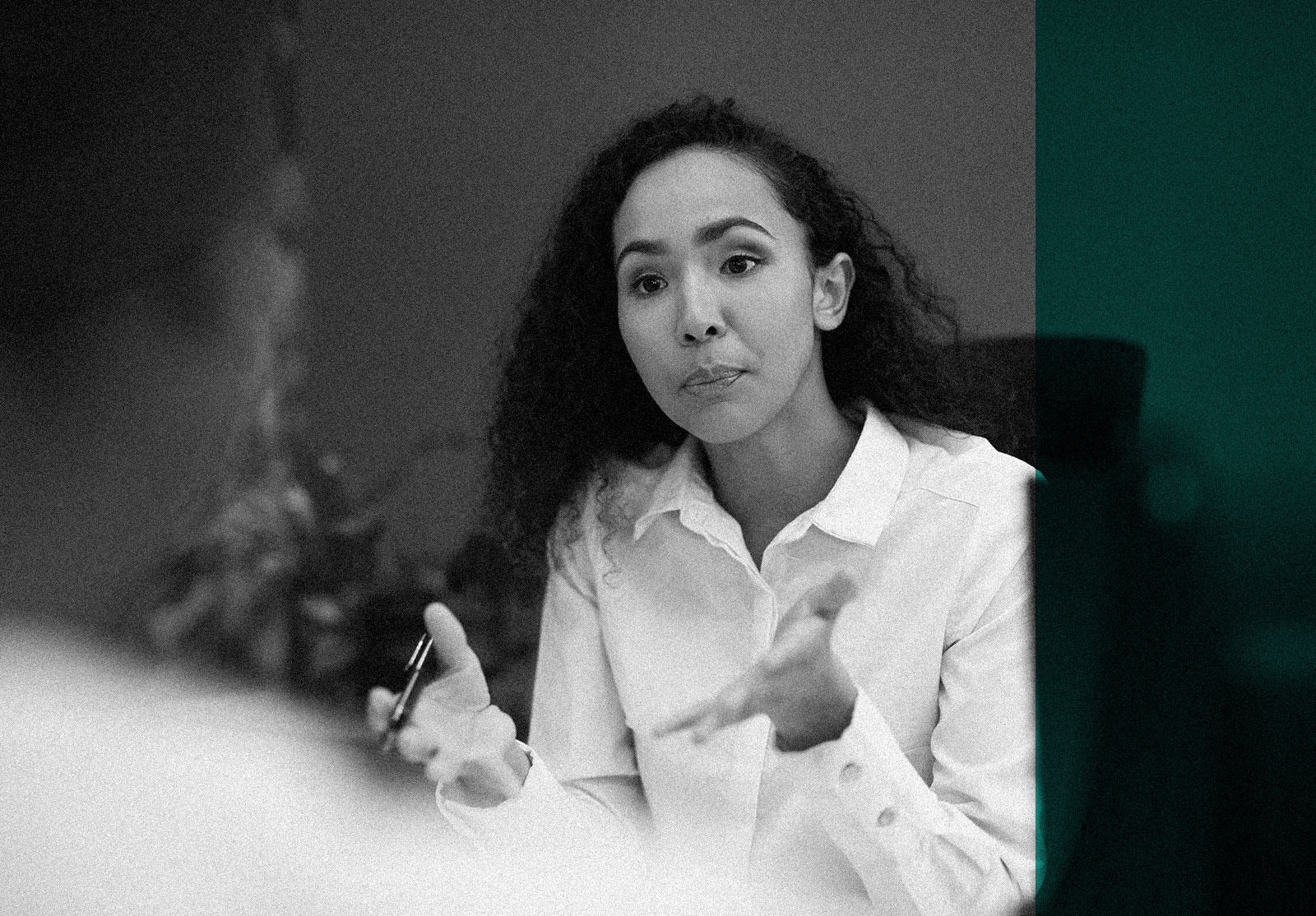 Advisor meeting with client