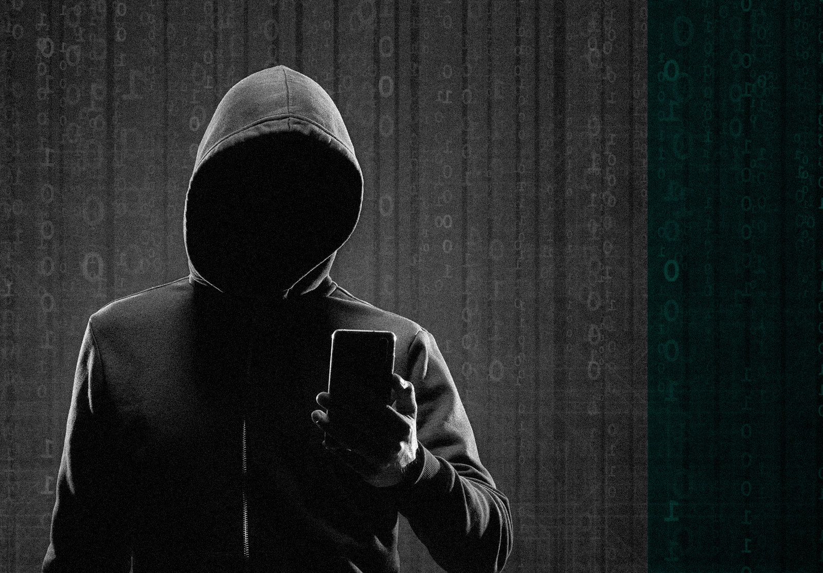 Cybersecutity concept, cybercriminal, hacker