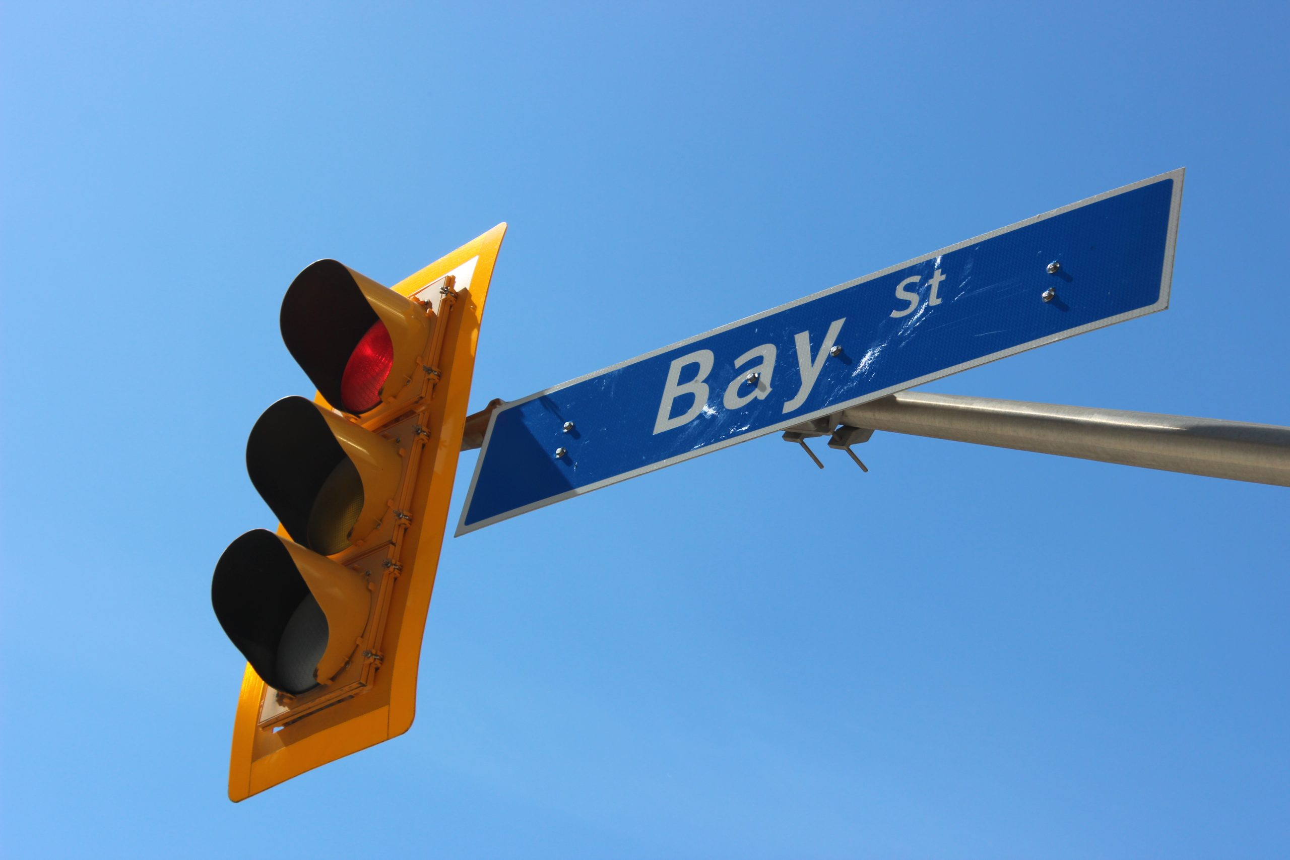 Bay Street sign