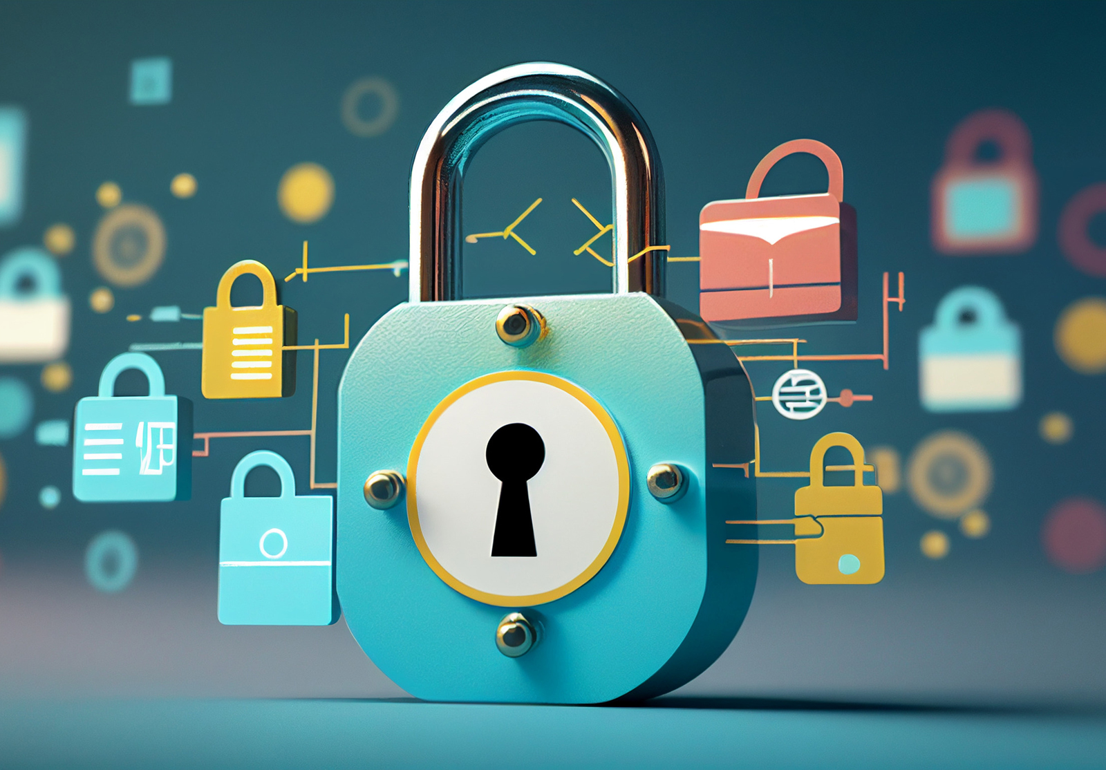“Locked and Secure: Protecting Your Digital Assets” – A stock ph alternate text for this image