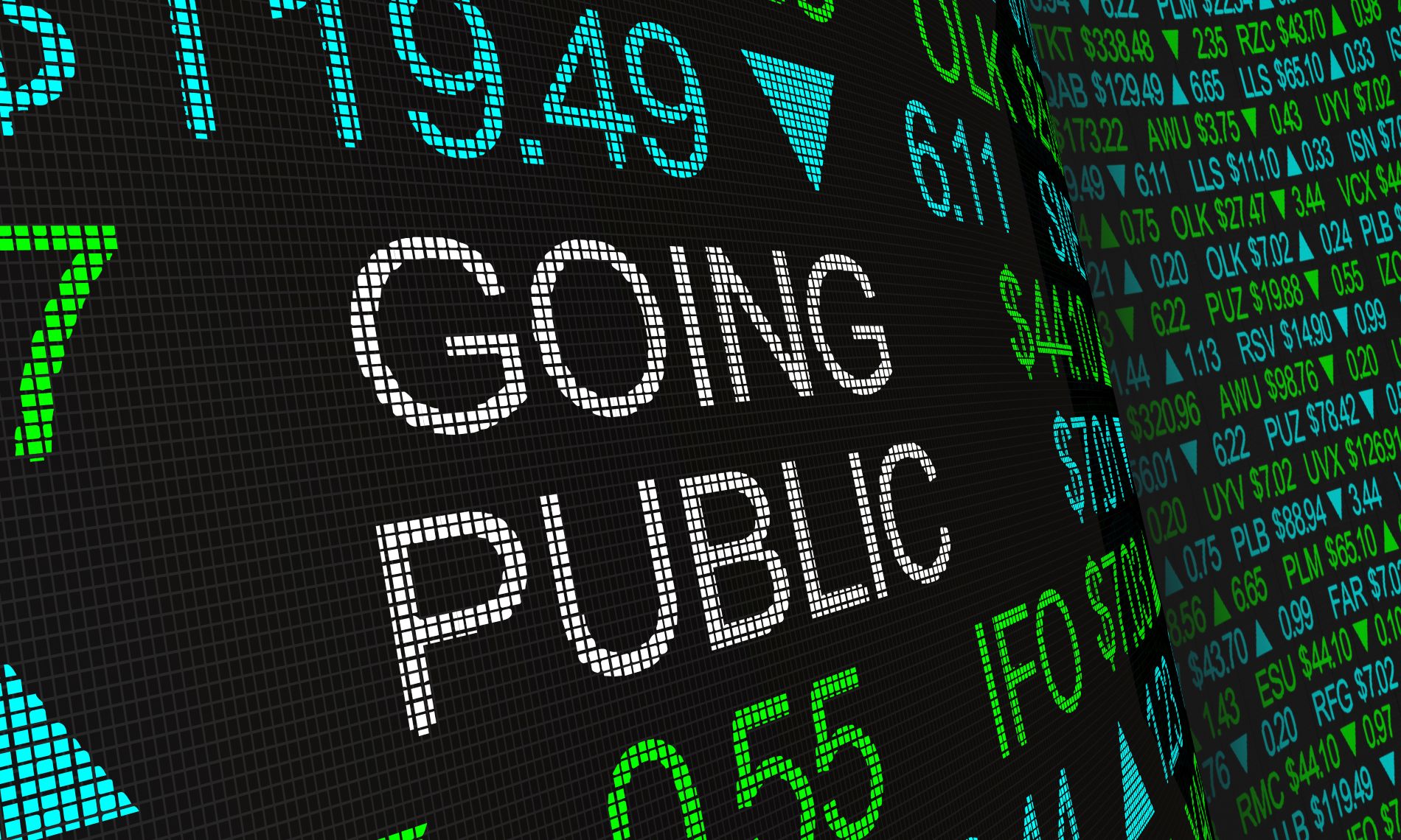 IPO, initial public offering